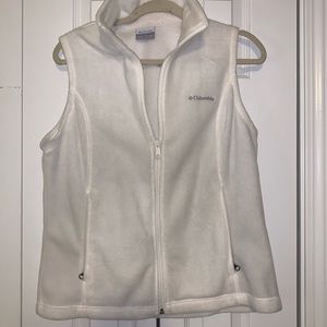 Columbia white vest